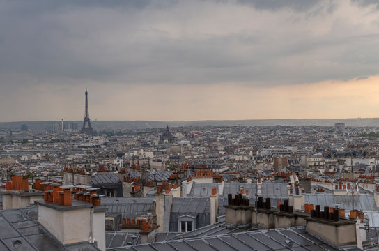 Paris rooftops