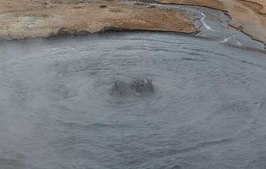 Hverir Geothermal Area in northern Iceland