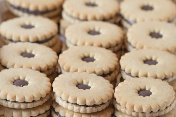 Set of cookies put in raw.