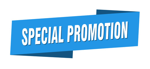 special promotion banner template. special promotion ribbon label sign