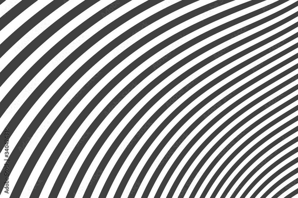 Poster Diagonal lines black pattern, striped seamless texture with slanted lines – vector