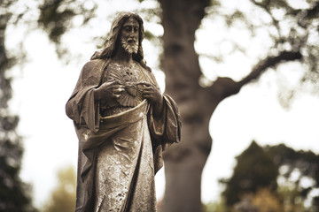 GLASNEVIN CEMETERY, Old graveyard with Celtic cross gravestones , Celtic cross Dublin Ireland