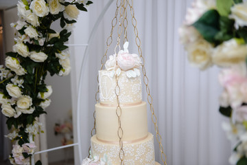 A beautiful big cake for a special event