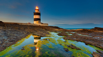 Lighthouse at Hook Head, County Wexford, Ireland Lighthouse at Hook Head, County Wexford, Ireland...