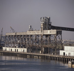 cargo dock in Houston Texas