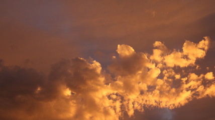 Fire in the sky