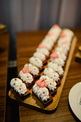 A sweet table for a special event