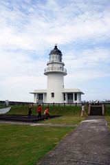 Morning view of the Sandiao Cape Lighthouse