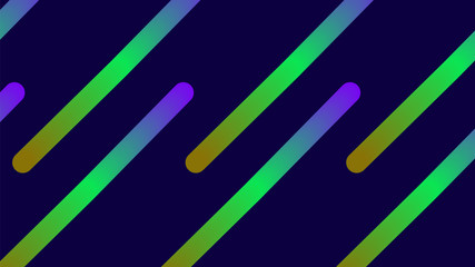 Funky Neon Blend Vector Background. Trendy Colorful Vibrant Horizontal 