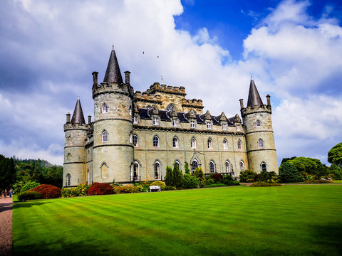 Castillo de cuento de princesas