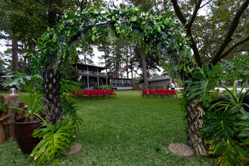 Trellis Wedding Alter