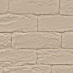 White brick wall background, limestone brickwall texture