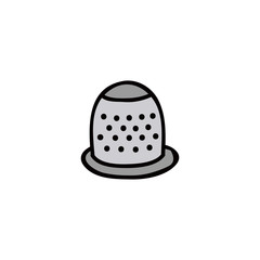 thimble doodle icon
