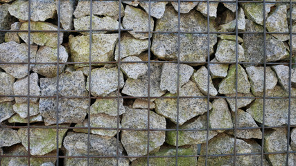 Rock texture wall background.Material stonewall surface architecture