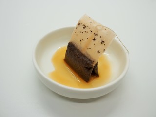 hot Asian  tea 