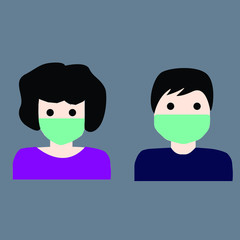 Take care of your health by wearing a mask