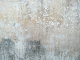 Dirty and Old cement wall texture background. Grunge background with peeling paint. Wall texture can be used as a wall frame and wall background.