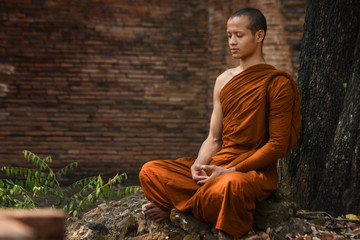 Vipassana meditation It is the activity of the monks that must be done in Buddhism.