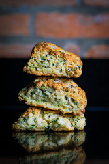 Sour cream and onion biscuits