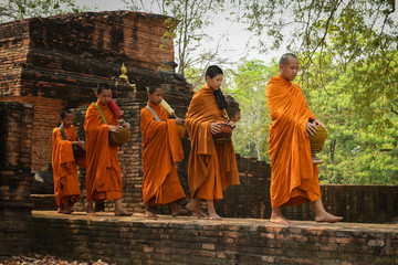 Monk alms are the activities of monks that have to do in Buddhism.