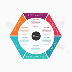 Corporate Business Infographic Element Premium Vector