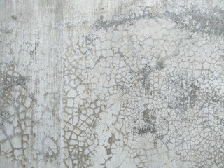 Dirty and Old cement wall texture background. Grunge background with peeling paint. Wall texture can be used as a wall frame and wall background.
