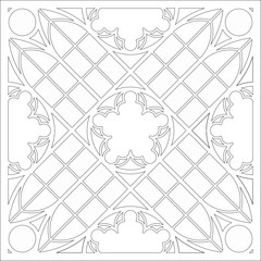 Rose Window, Fig. 11, square 2, half 1, framework