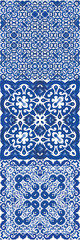 Traditional ornate portuguese azulejos.