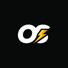 Initial Letter OS with Lightning
