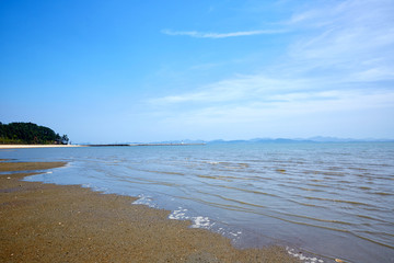 Yulpo Beach in Boseong-gun, South Korea.
