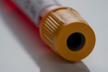 vacuum tube for clinical blood tests