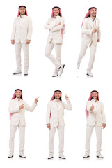 Arab man in diversity concept