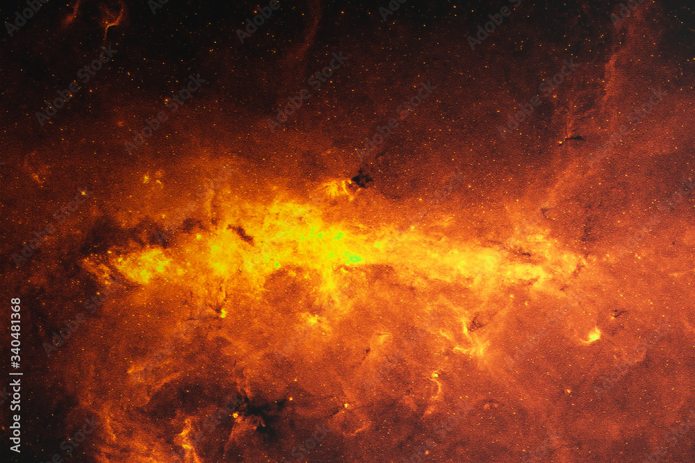 Wall mural deep space nebula