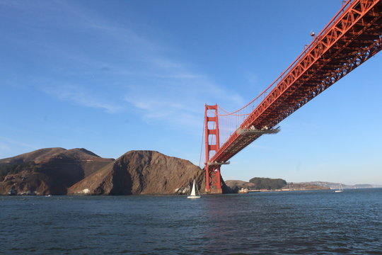 Navegando por debajo del Golden Gate