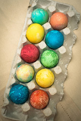 Easter. Easter eggs. Easter decor.