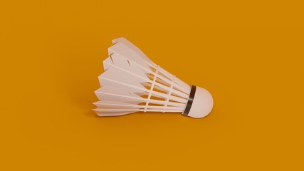 Shuttlecock. Bird. Birdie. 