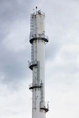 oil and gas refinery tower