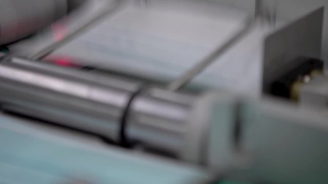 The mask factory worked overtime for 24 hours to produce masks after novel coronavirus pneumonia occurred in Wuhan. Production of medical clothing against transmissible diseases of Covid-19-Dan