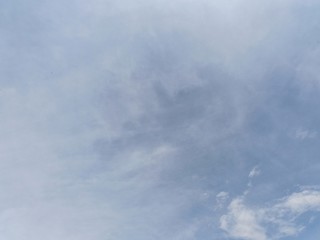 blue sky with clouds