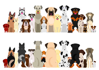 dogs big group set