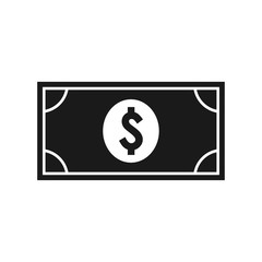 dollar money symbol, money vector icon