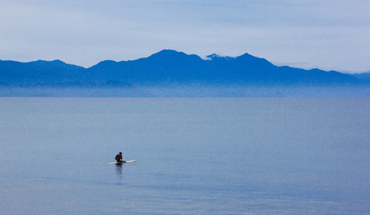 Obraz premium waiting for the waves