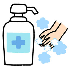 手洗い　ハンドソープ　除菌　ウイルス　予防