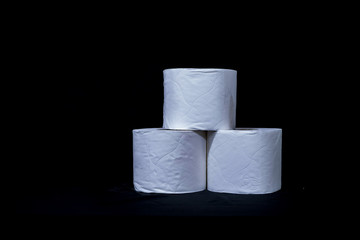 Rolls of Toilet Paper for the Stock-up on the pandemic of Covid19