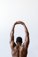 Post workout back stretching
