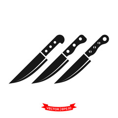 knife icon vector logo template, chef knife vector icon, kitchen utensil icon