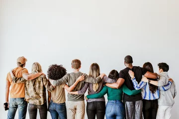 Foto op Canvas Group of people supporting each other © rawpixel.com