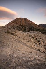 Fototapeta na wymiar Beautiful Bromo Mountain Scenery in Indonesia 