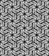 Seamless abstract pattern Vector coloring book