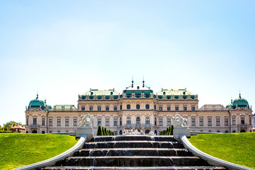 Obraz premium belvedere palace vienna austria